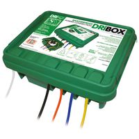 Dri Box Grand rangement de câbles, IP55, 5x entrée de câble, vert