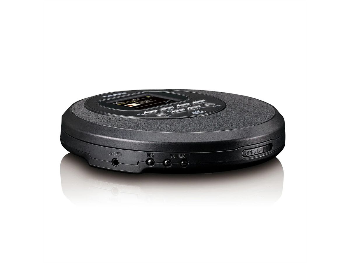 **Retoure**Lenco CD/MP3 Player CD-500BK schwarz , Discman mit DAB, BT und farbigem TFT