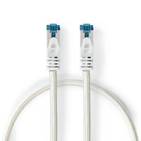 Nedis Patchkabel Cat.6A S/FTP, weiss, 2.0m