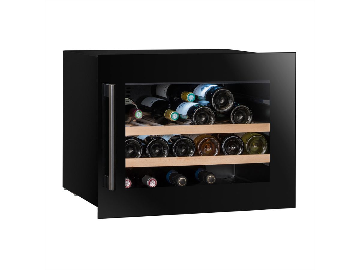 Climadiff Armoire à vin CBI28S2B, Autonome, 1 zone, 28 bouteilles