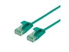 ROLINE RM UTP DataCenter Patchkabel Cat.6A (Class EA), slim, grün, 1 m