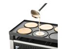 Grill à raclette et à pizza Solis pour 8 personnes, gris