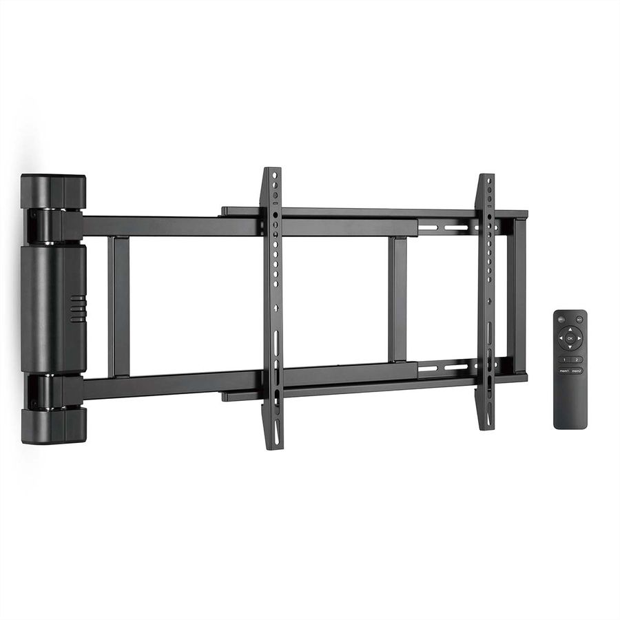 Nedis motorisierte TV-Wandhalterung 32–75" schwarz, Mur, 50 kg, orientable 170°