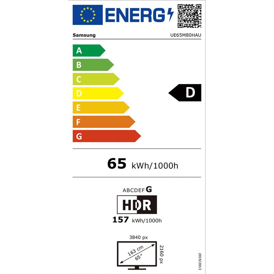Samsung 65" M80H Series 2026