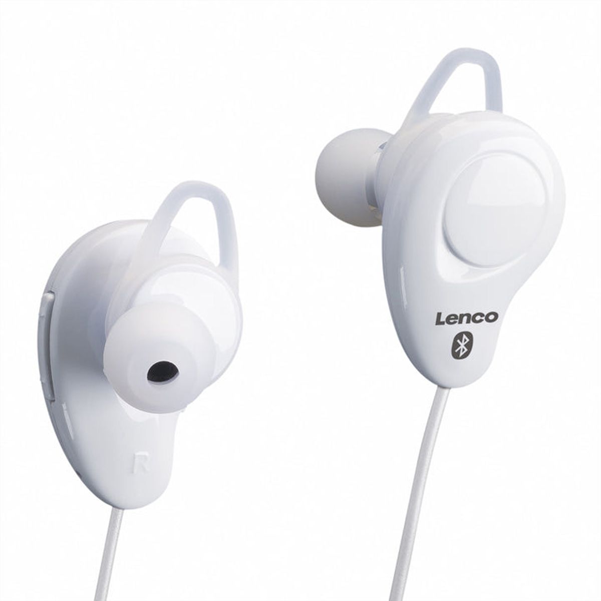 Lenco Bluetooth Kopfhörer EPB-015WH, weiss