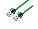 ROLINE U/FTP DataCenter Patchkabel Kat.6A (Class EA), LSOH, slim, grün, 5 m