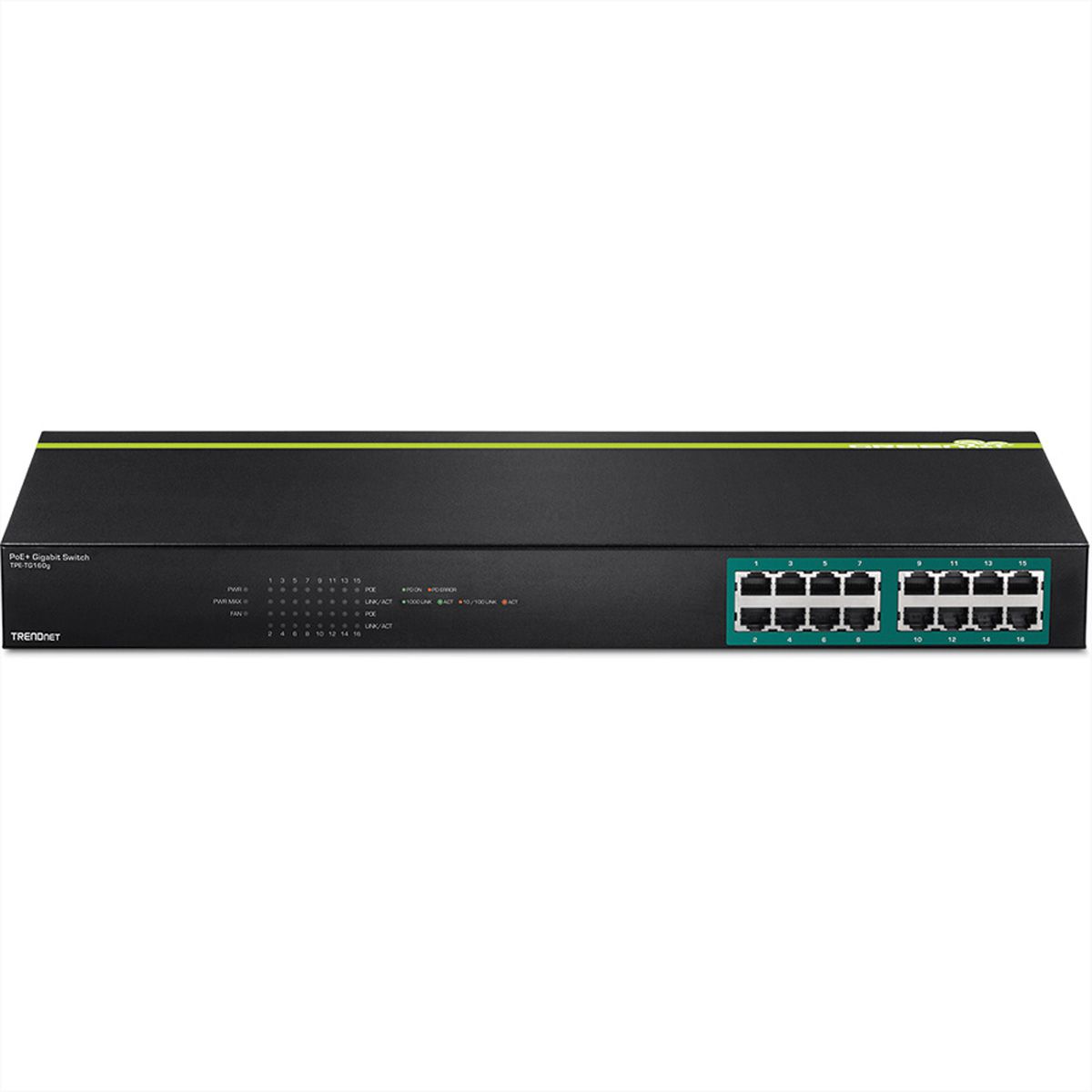 Trendnet TPE-TG160g Switch PoE+ Gigabit à 16 ports
