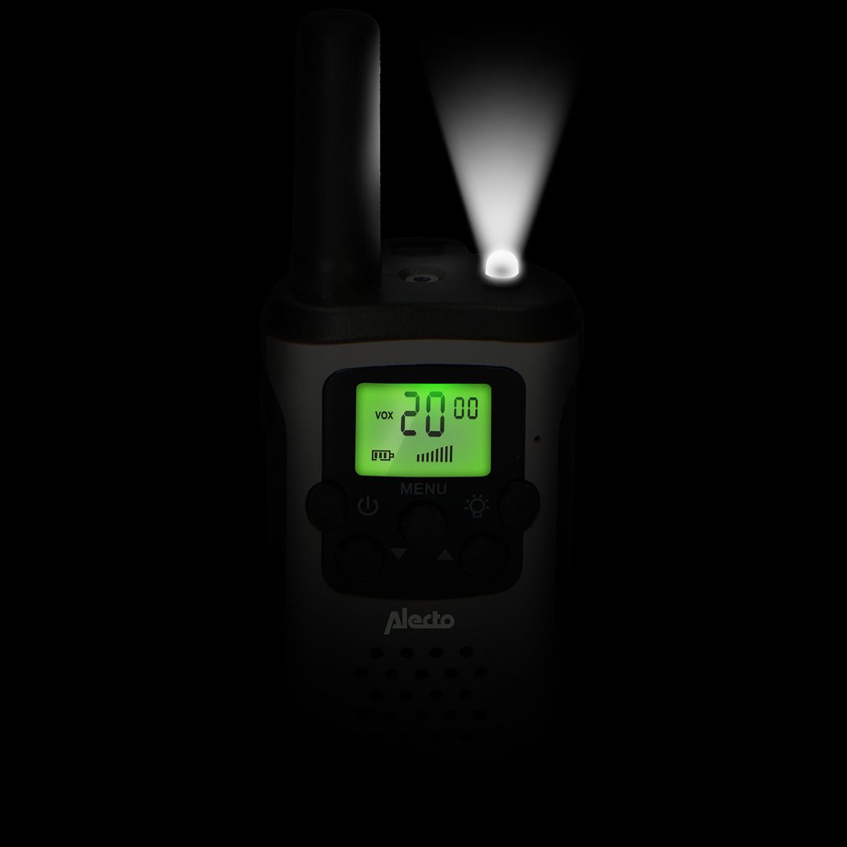 Talkie-walkie Alecto FR-175, Blanc/Noir