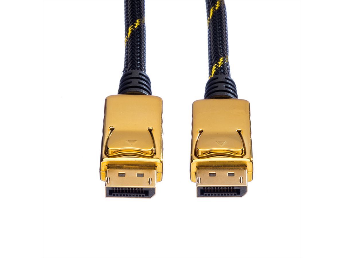 ROLINE GOLD DisplayPort Kabel, DP ST - ST, 3 m