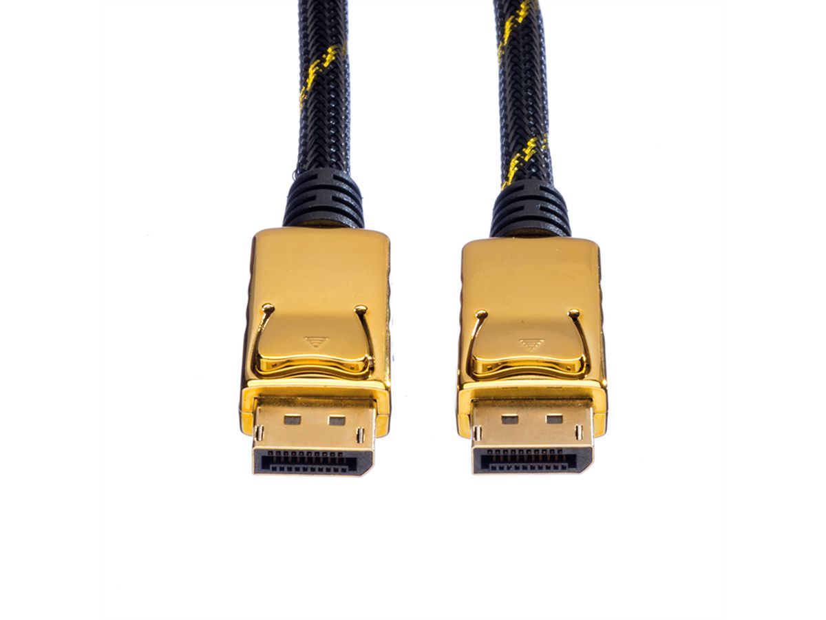 ROLINE GOLD DisplayPort Kabel, DP ST - ST, 1 m