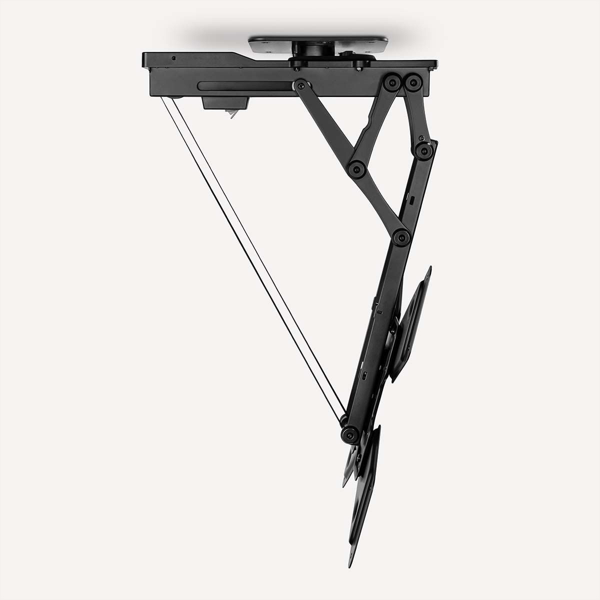 Nedis SmartLife motorisierte TV-Deckenhalterung 23–65" schwarz, Decke, 30 kg, motorisiert