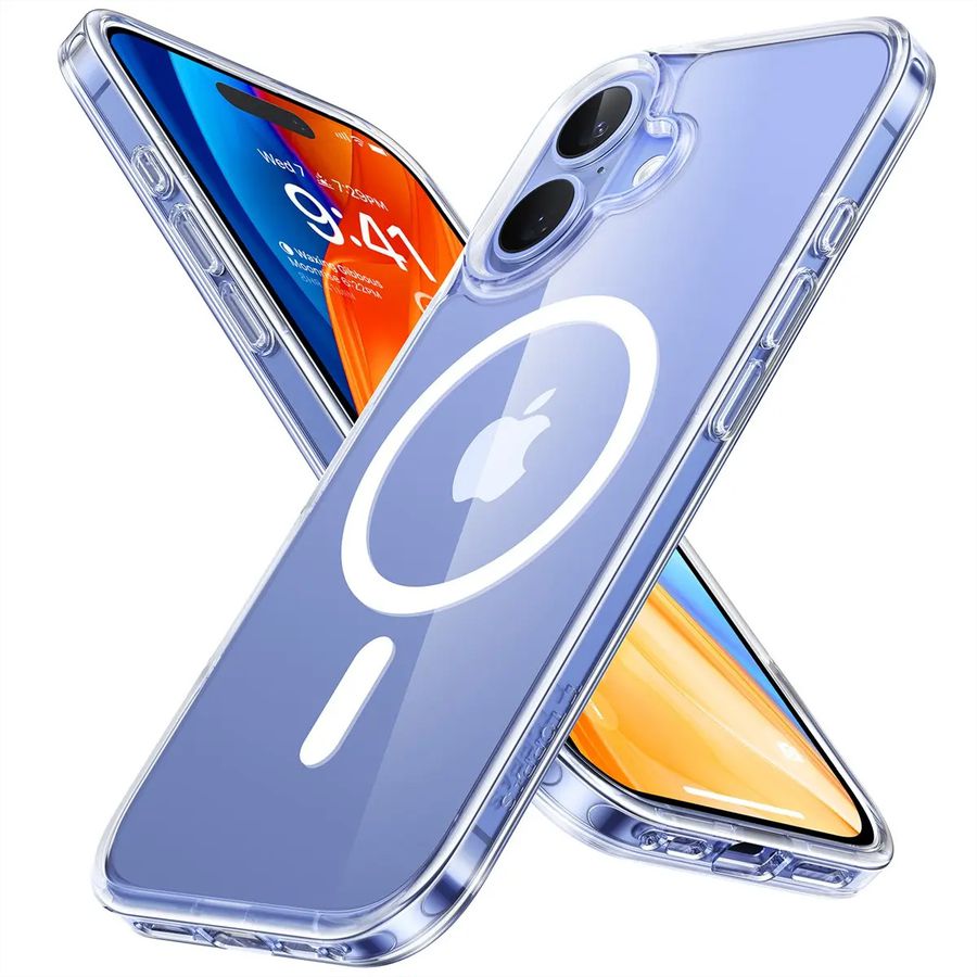 Torras Diamond Case, iPhone 16, MagSafe, transparent