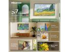 Hisense TV 55S7DS 55", QLED 4K, 144Hz, Canvas TV