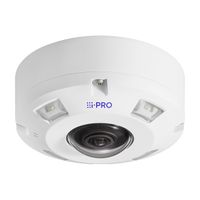 i-PRO WV-X45701-F1LMV 4K 12,5MP Outdoor VANDAL IR Fisheye Kamera, M12-Steckverbinder