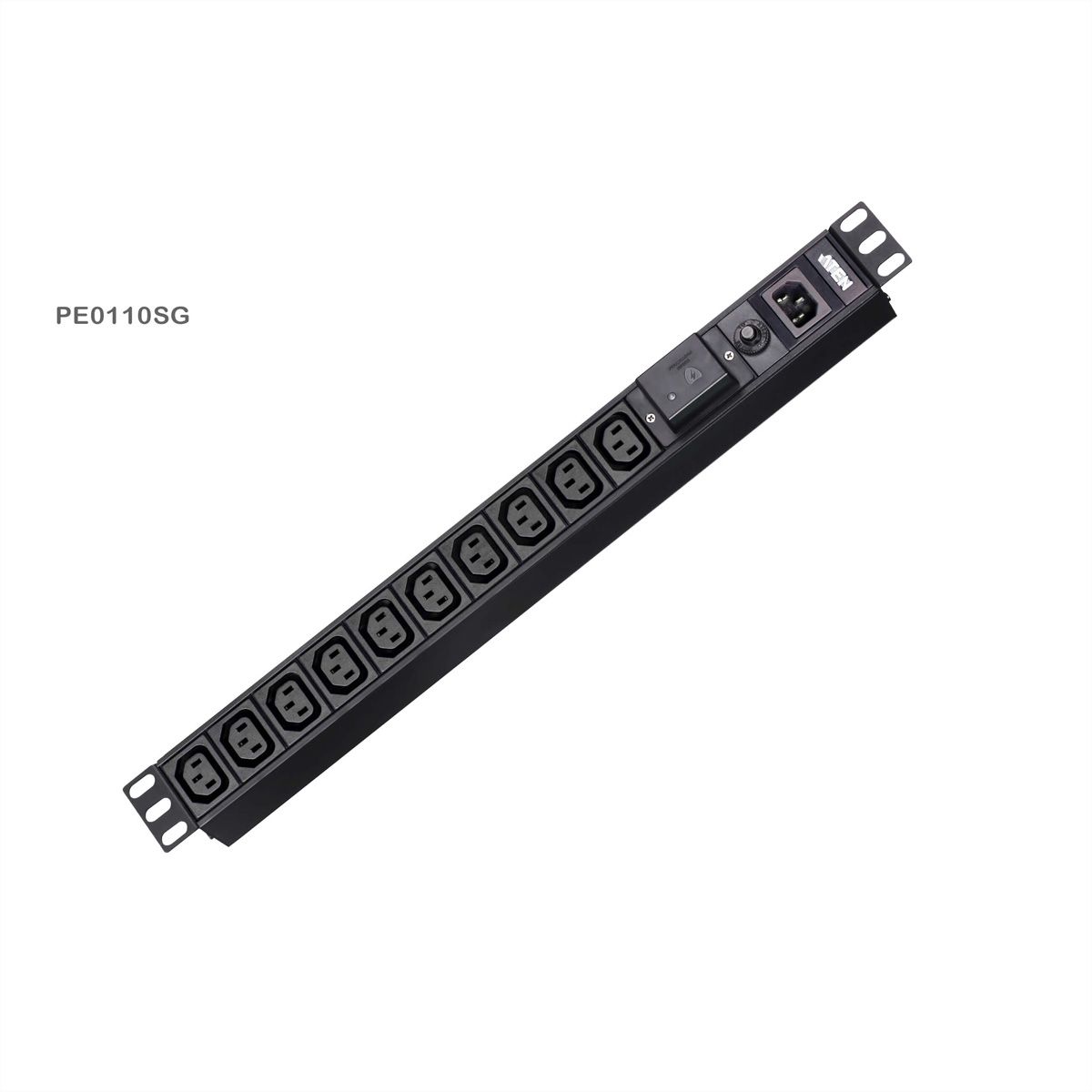 ATEN PE0110SG PDU de base 1U, 10A, 10 ports