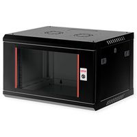 ROLINE 19" Boîtier mural Basic Plus 6U, 600x450 LxP noir