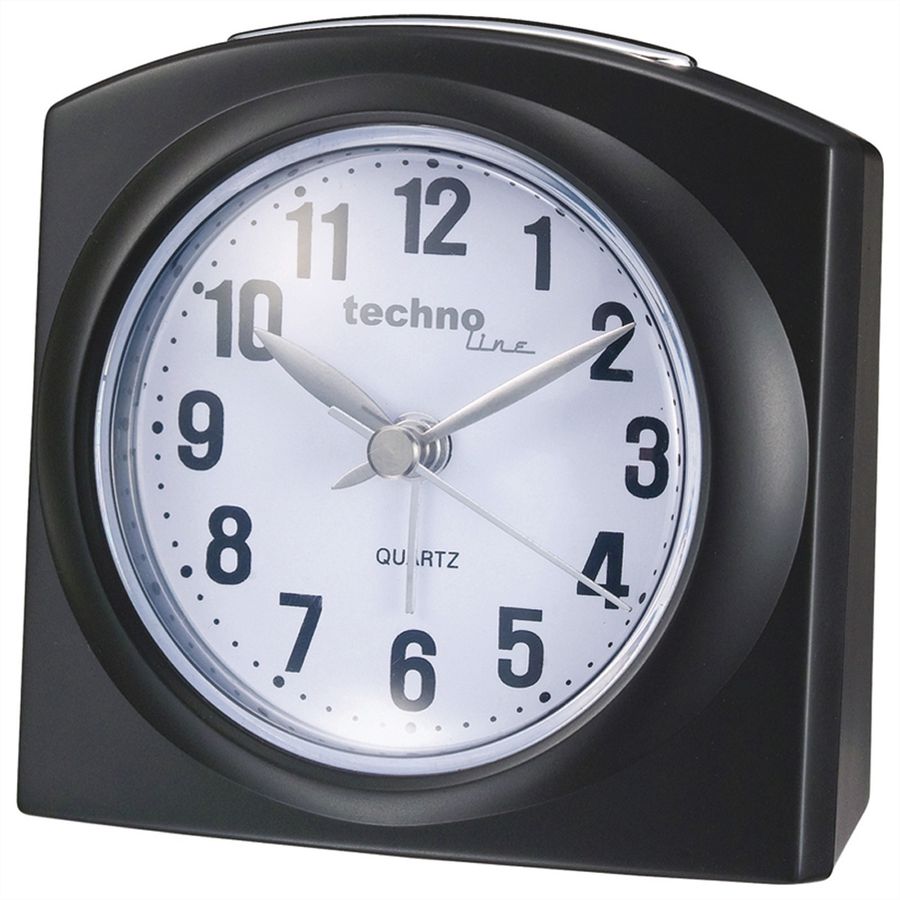 TechnoLine réveil MODELL L, noir