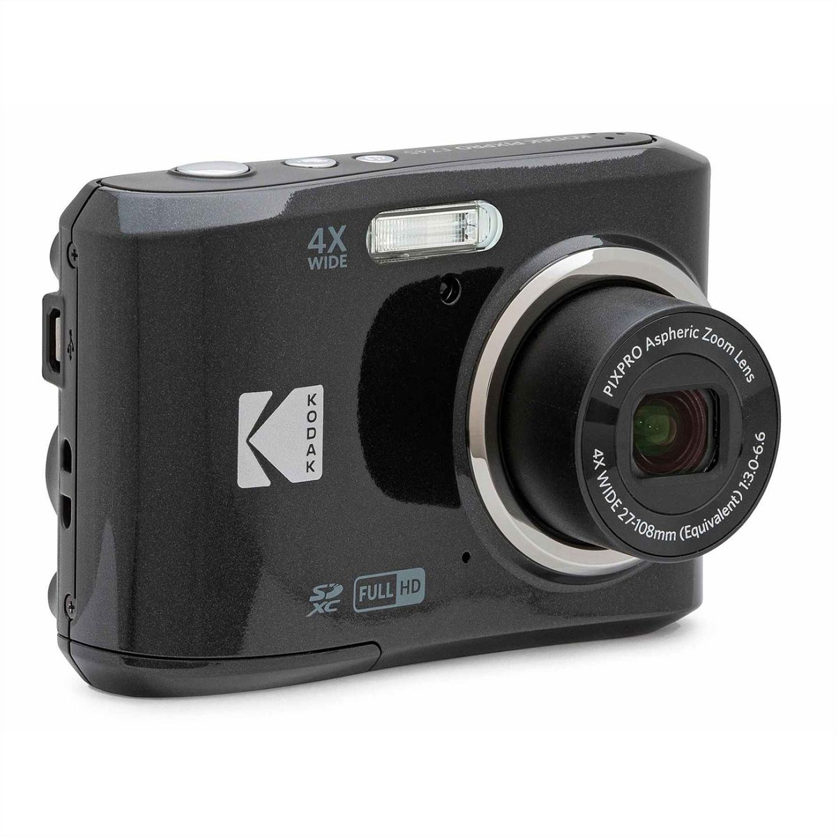 Appareil photo numérique Kodak, Pixpro FZ45BK, 16MP, 1080p Full HD Video