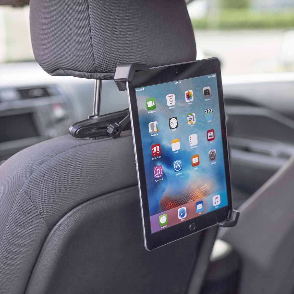 Support pour tablette de 12 pouces Nedis pour voiture, Fenêtre, appuie-tête, réglable