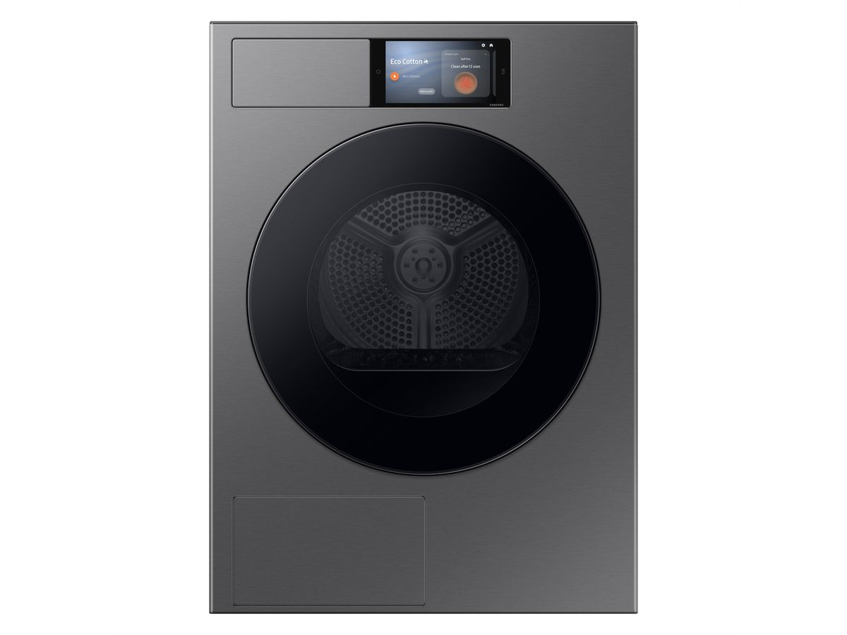 **DEMO**Samsung Wäschetrockner DV9000 7" Display, A, Inox schwarz