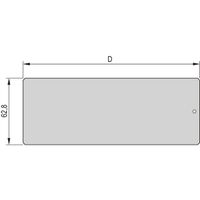 Cadre SCHROFF, type unité enfichable, plaque latérale pour profilé d'angle, 3 U, circuit imprimé 167 mm