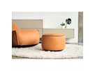 Sackit tabouret RETROit Dunes, cuir drum