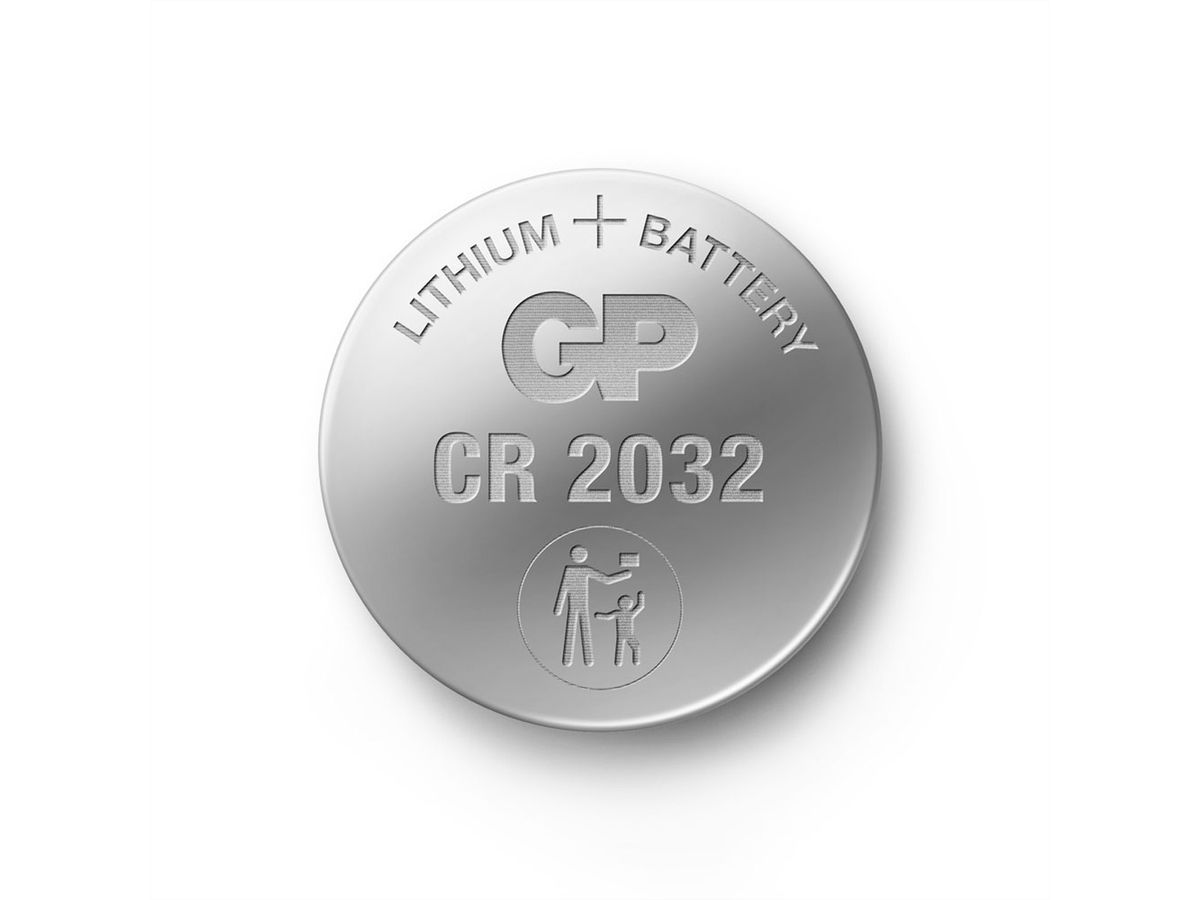 GP Batteries Lithium CR2032 5x 3V Knopfzelle