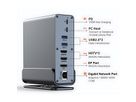 VALUE Station d'accueil USB type C 16 en 1, HDMI/DP 4K60, Gigabit Ethernet, USB-A, USB-C, PD, SD/microSD, Audio