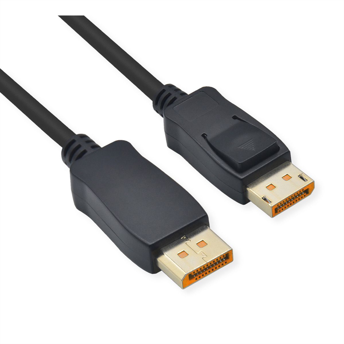 ROLINE DisplayPort Kabel, v2.1, 10K, DP ST - ST, schwarz, 1,5 m