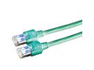 DÄTWYLER Patchkabel Kat.5e (Class D) S/UTP, CU 5502 flex LSOH, Hirose TM11, grün, 3 m