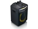 Lenco PA-Anlage PA-220BK, 2 Mikrofone,, BT, Party Licht, 120W RMS