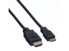 VALUE HDMI High Speed Kabel mit Ethernet, HDMI ST - Mini HDMI ST, 2 m