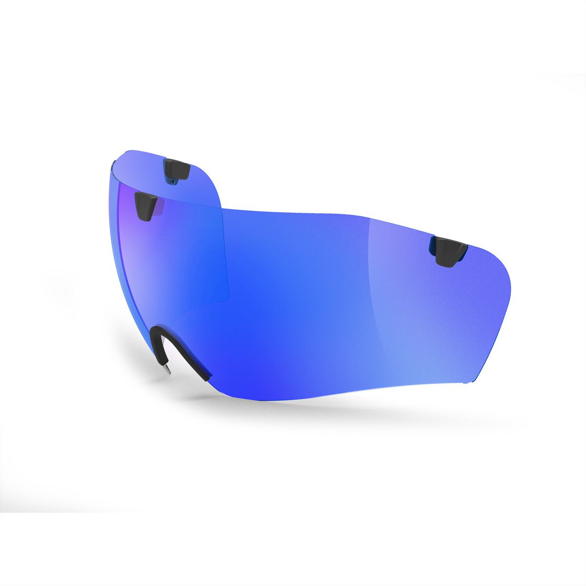 Salice Occhiali Casque de ski Chrono, S-M 52-58, White ITA Visiera PC RW Blue