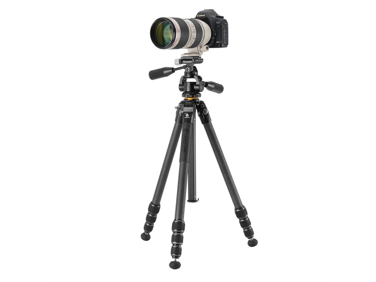 Vanguard VEO 5 264CPS38 Stativ, Charge admissible 10 kg, tête sphérique en carbone à 3 voies