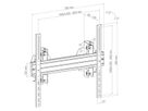 Hagor WH Synchron HD 55-75", VESA max. 600x600, max. 150 kg