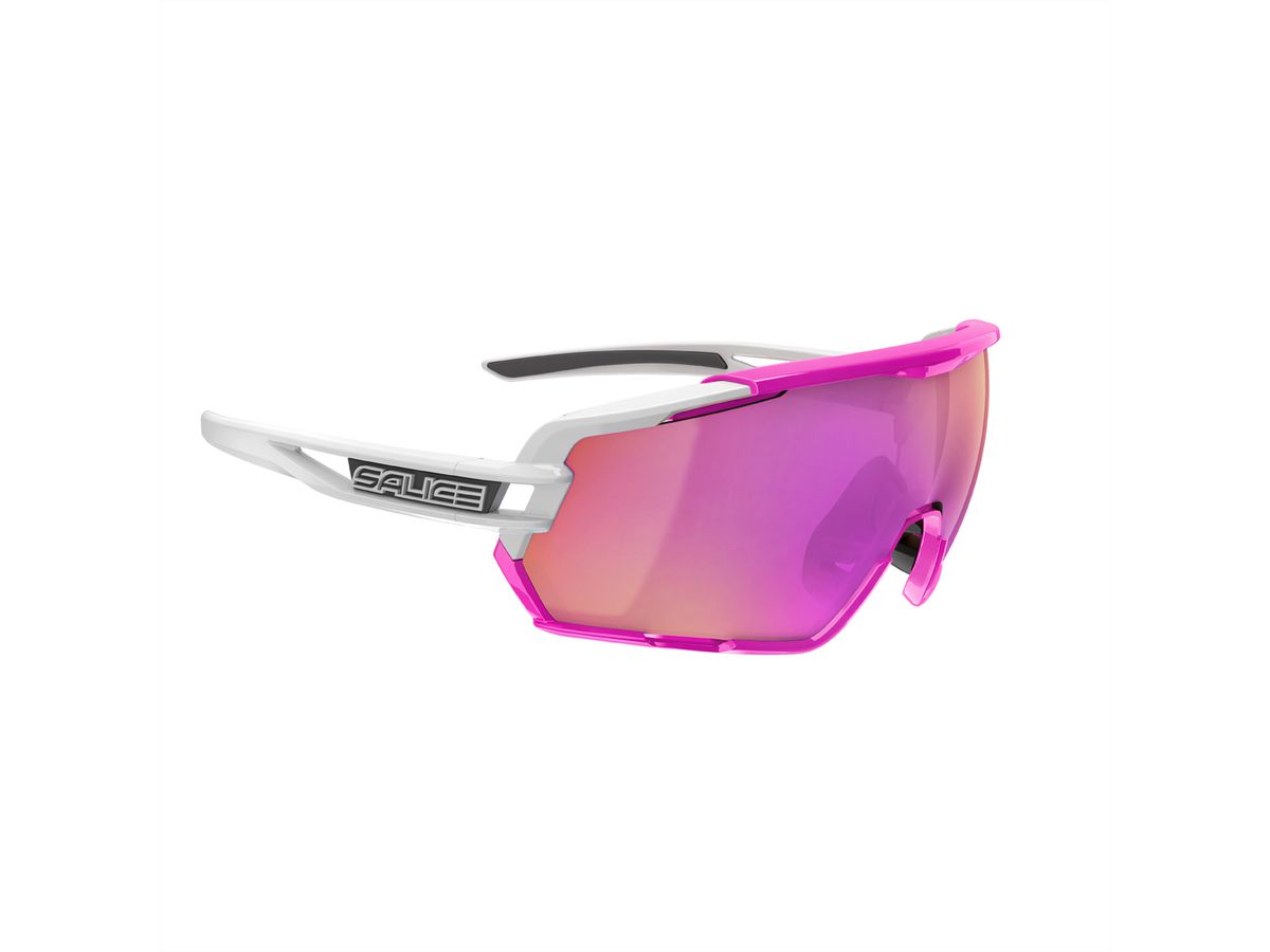 Salice Occhiali Sportbrille 020RW, White-Fuchsia / RW Purple