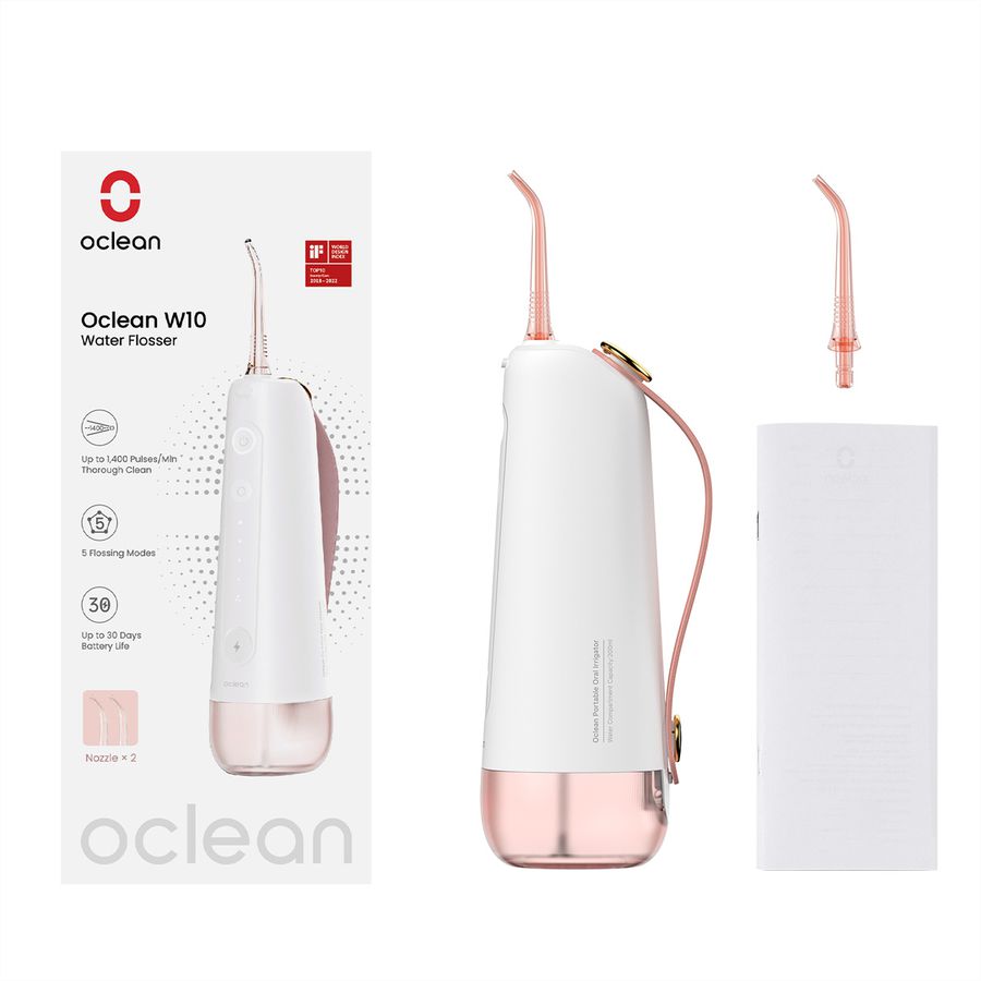 Oclean Oral Irrigator W10, rosa