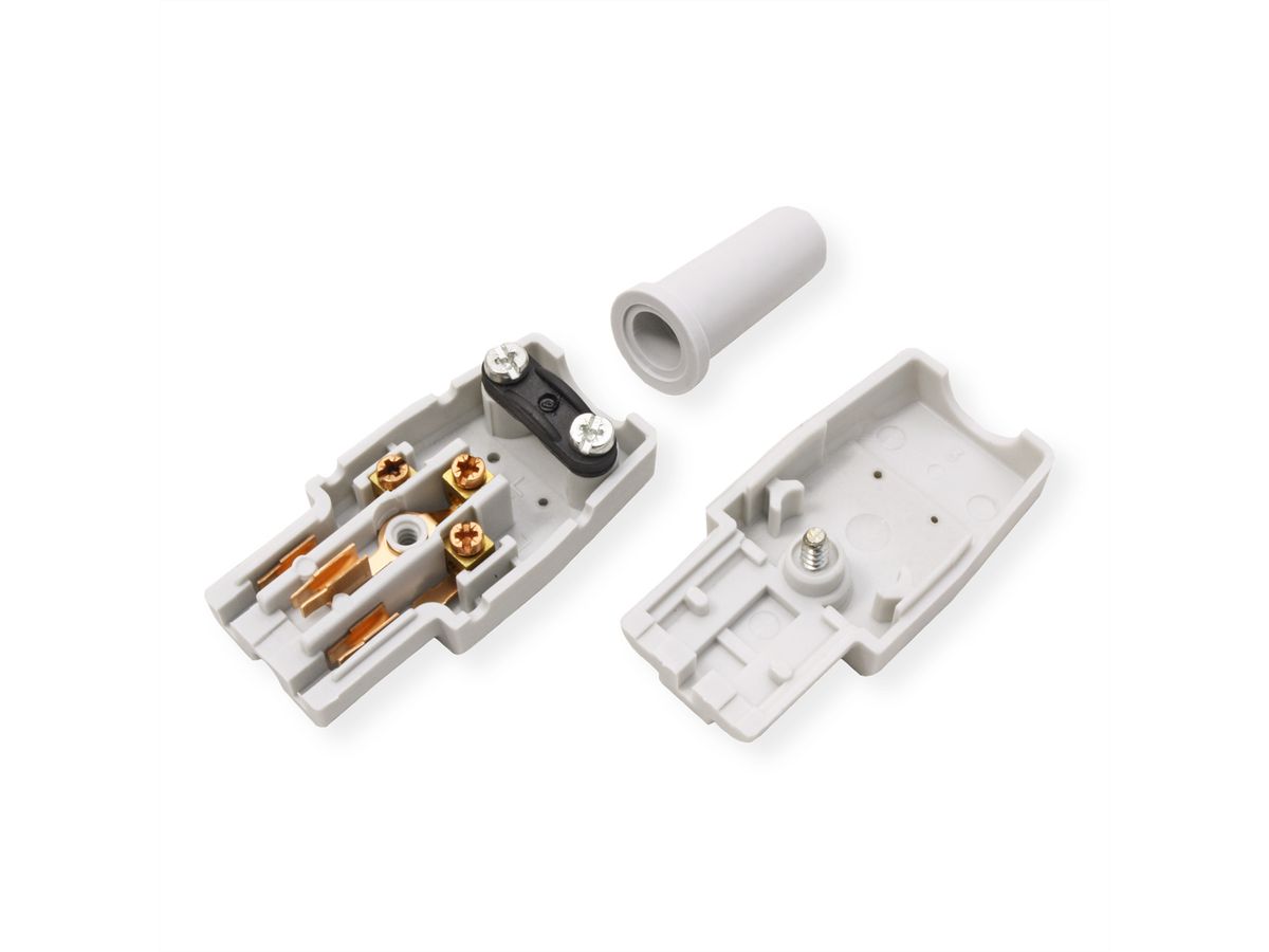BACHMANN Prise appareil chaud type 789 155°C, gris
