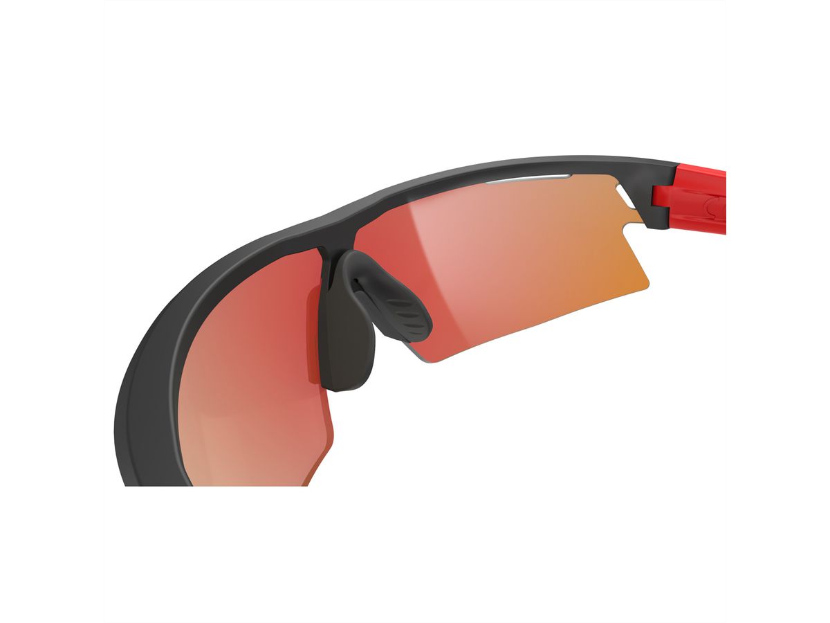 Salice Occhiali Sportbrille 025RW, White-Orange / RW Red