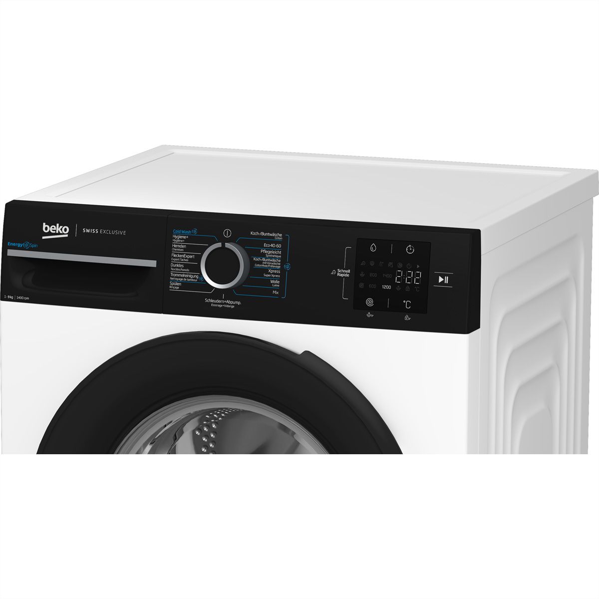 Beko lave-linge WM229, 9kg, A, blanc