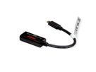 ROLINE Câble adaptateur USB-C - DisplayPort, v1.2, M/F, bidirectionnel, 0,2 m
