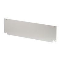 SCHROFF Face avant Inpac, basculante, 3 U, 2,5 mm, Al, anodisé, bords non traités