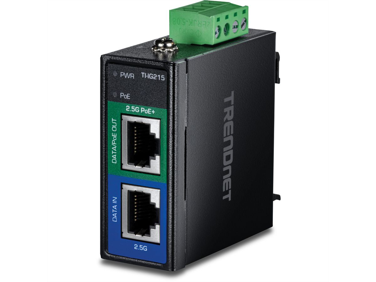 TRENDnet TI-IG215 PoE+ Industrial  Injektor 2.5G