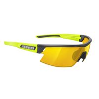 Salice Occhiali Lunettes de sports 025RW, Black-Lime / RW Yellow
