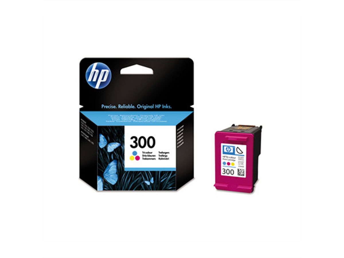 HP CC643EE, Nr. 300, Cartouche couleur 3 chambres, 4ml