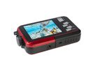 Agfa Digitalkamera, wasserdicht bis 3m, rot, Doppeldisplay, Blitz