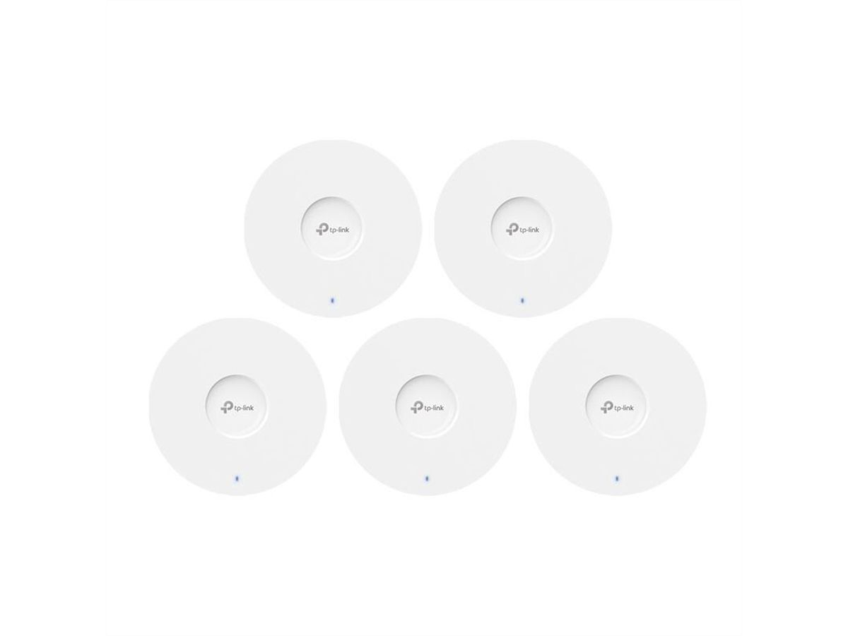 TP-Link EAP653 Access Point , 5-Pack, 1× Gigabit RJ45 Port, Dual-Band