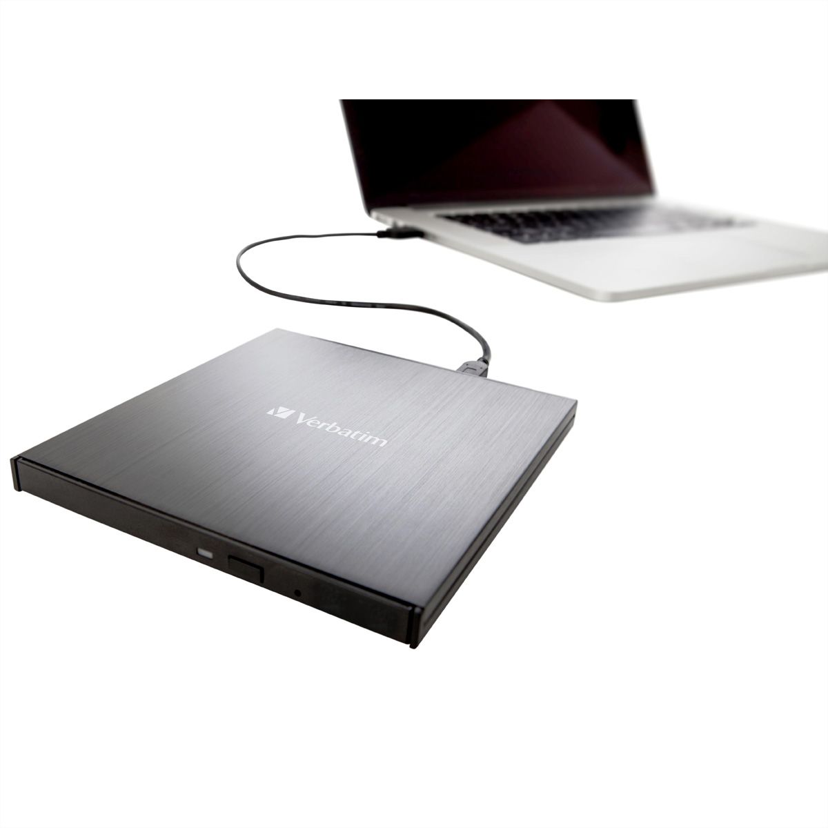 Verbatim CD/DVD Laufwerk extern, USB-C 3.2, 1,5 GBit/s