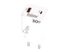 Rabbiter Power 30W Mini Dual-Charger A+C