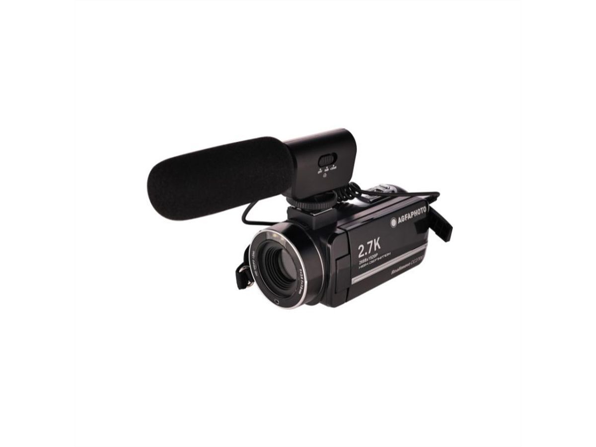 Caméscope Agfa Realimove CC2700 2.7K, Noir